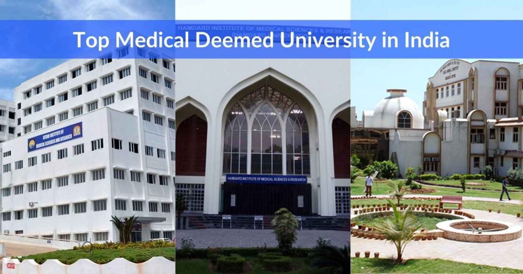 Top Deemed Medical Colleges in India